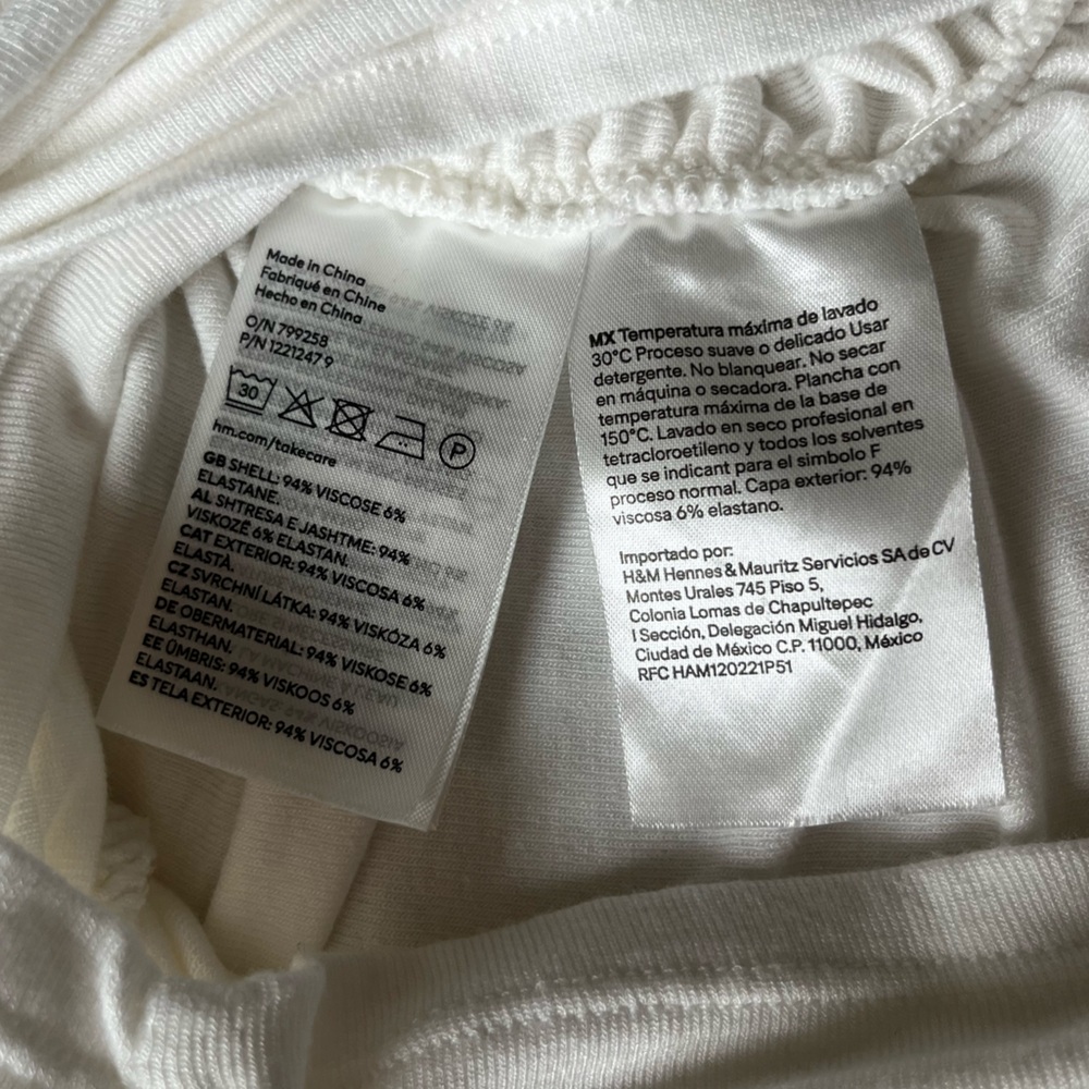 H&M Divided Ruched Top - Picture 9 of 10